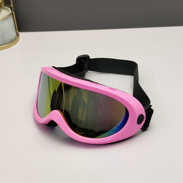 Oakley Ski Goggles Pink Frame Colorful Lenses