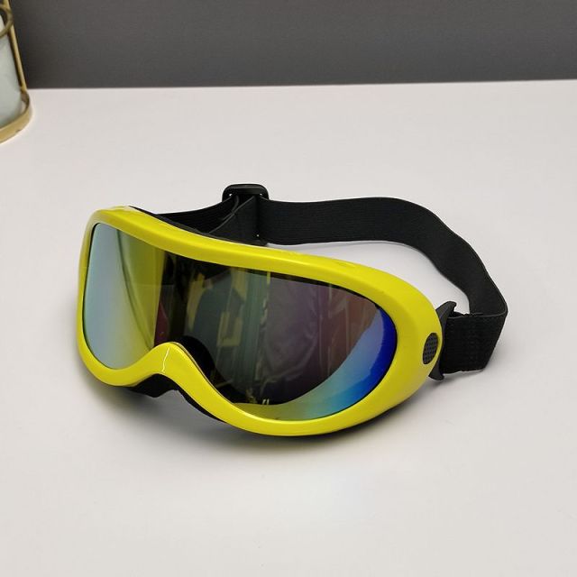 Oakley Ski Goggles Yellow Frame Colorful Lenses