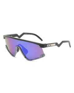 Oakley BXTR Sunglasses OO9280 Black Frame Prizm Dark Blue Lenses